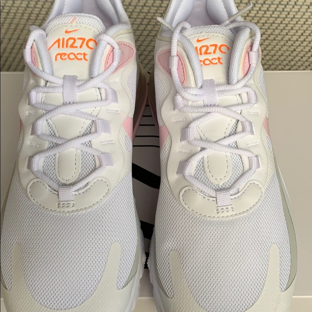 WMNS NIKE AIR MAX 270 REACT white/pink foam-total - Picture 9 of 16